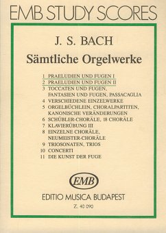 Cover Sämtliche Orgelwerke Band 1 Präludien und Fugen Studienpartitur