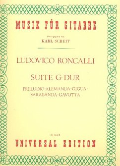 Cover Suite G-Dur für Gitarre