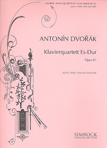Quartett Es-Dur op.87 für Klavier, Violine, Viola und Violoncello