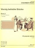 40 beliebte Stücke Band 2 für 4 Violinen Stimmen