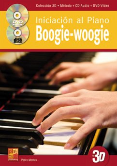 Cover Iniciación Al Piano Boogie-Woogie En 3D Klavier Buch + CD + CD-ROM