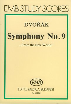 Cover Sinfonie e-Moll Nr.9 op.95 für Orchester Studienpartitur