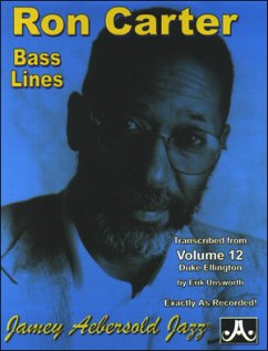 Cover Transcribed Bass Lines To Vol.12 'Duke Ellington'