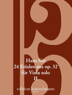 Cover 24 Etüden aus op.32 Band 2 für Viola solo