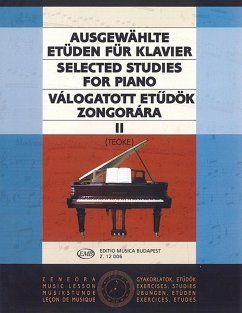 Cover Ausgewählte Etüden Band 2 für Klavier