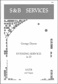 Cover Evening Service In D