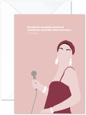 Nina Simone Greetings Card
