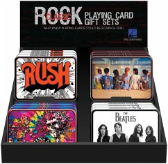 Cover Classic Rock Display 4x3 Playing Cards gift sets Display