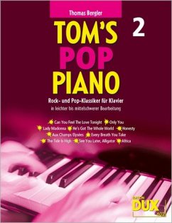 Cover Tom's Pop Piano Band 2: für Klavier (Gesang/Gitarre) leichte bis mittelschwere Bearbeitungen