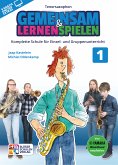 Gemeinsam lernen & spielen Band 1 (+Online Audio) für Bläserklasse (Blasorchester) Tenorsaxophon