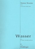 Wasser für Violione, Violoncello und Klavier Stimmen