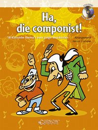 Cover Ha, die componist! Soprano Recorder Buch + CD