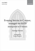 Evening Service in C minor, arranged for SATB