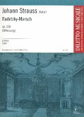 Radetzky-Marsch op.228 für Orchester Partitur