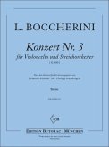 Konzert Nr.3 für Violoncello und Streichorchester, Partitur Konzert Nr.3 für Violoncello und Streichorchester, Partitur
