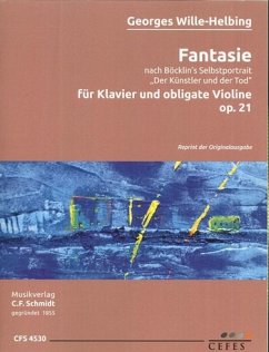 Georges Wille-Helbing Fantasie op. 21 Violine und Klavier