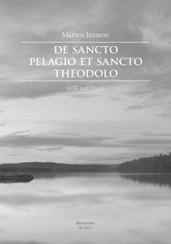 De sancto Pelagio et sancto Theodolo für gem Chor und Orgel Partitur