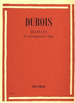 Cover T. Dubois Trattato Di Contrappunto E Fuga Opere Teoriche