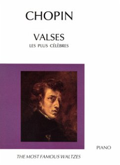 CHOPIN Frédéric Valses les plus célčbres piano Partition