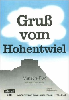 Cover GRUSS VOM HOHENTWIEL MARSCH-FOX FUER DIAT. HANDHARMONIKA