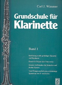 Cover Grundschule für Klarinette Band 1
