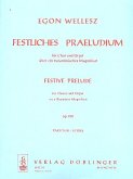 Festliches Präludium op.100 über ein byzantinisches Magnificat für gem Chor und Orgel Partitur