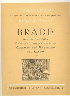 Newe lustige Volten und andere Tänze zu 5 Stimmen Partitur und Stimmen