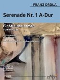 Serenade A-Dur Nr.1 für Streichorchester Stimmensatz (solo-3-2-1-1-1)