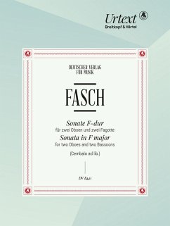 Sonate F-Dur für 2 Oboen und 2 Fagotte Partitur Sonate F-Dur für 2 Oboen und 2 Fagotte Partitur