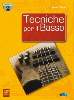 Cover Bruno Tazzino, Tecniche Per Il Basso Buch + DVD