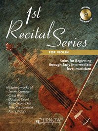 Cover 1st Recital Series for Violin