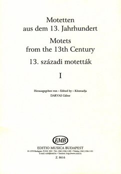 Motets from the 13th century, Vol. 1 Choir (Stimme)