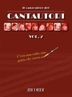 Cover Various I Cantautori Songbook with lyrics and chords