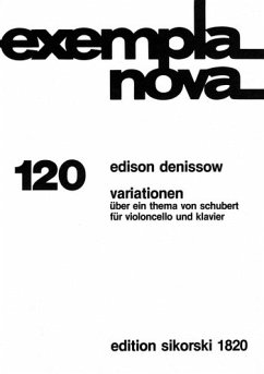 Cover Variationen über ein Thema von Schubert für Violoncello und Klavier