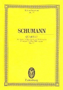 Schumann, R: Klavierquartett Es-Dur