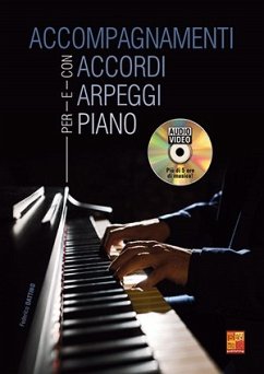Cover Accompagnamenti Con Accordi E Arpeggi Per Piano Klavier Buch + DVD