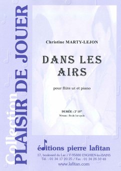Marty-Lejon, Christine, Dans Les Airs Flűte traversičre et piano