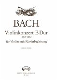 Konzert E-Dur BWV1042 für Violine und Klavier