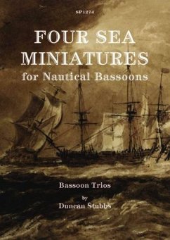 Cover 4 Sea Miniatures for nautical bassoons (3 bassoons) score and parts
