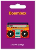 Acrylic Badge - Boombox