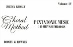 Pentatonic Music vol.4 - 140 Chuvash Melodies for unison chorus a cappella