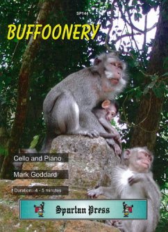 Cover Mark Goddard Buffoonery cello & piano