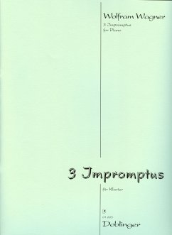 Cover WAGNER Wolfram 3 Impromptus für Klavier Klav