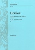 Große Totenmesse op. 5 für Soli, Chor und Orchester Klavierauszug (la)