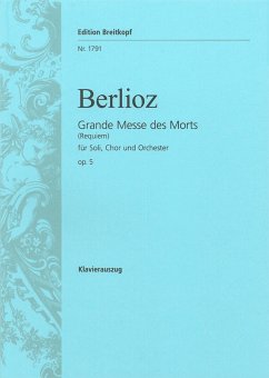 Große Totenmesse op. 5 für Soli, Chor und Orchester Klavierauszug (la)