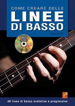 Cover Come Creare Delle Linee Di Basso Bass Guitar Buch + CD