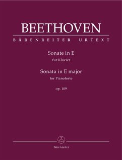 Cover Sonate für Klavier E-Dur op. 109