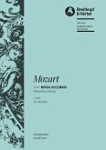 Missa solemnis c-Moll KV319 für Soli (SATB), gem Chor und Orchester, Chorpartitur