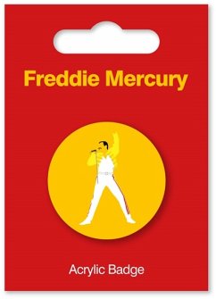 Acrylic badge - Freddie Mercury
