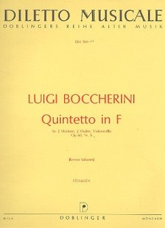 Quintett F-Dur op.60,6 für 2 Violinen, 2 Violen und Violoncello Stimmen